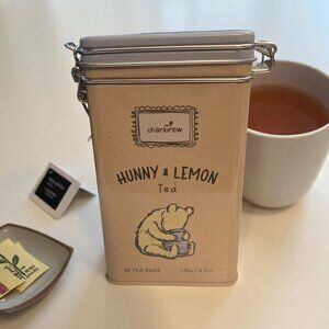 Charbrew Hunny & Lemon Tea 60 Tea Bags Winnie the Pooh Tin Collectible